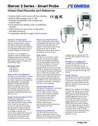 Thumbnail of document Data Sheet - IS2-THB iServer 2- Virtual Chart Recorder